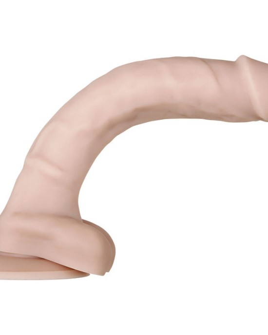 Evolved Real Supple Poseable 10.5 Inch Flesh Dong