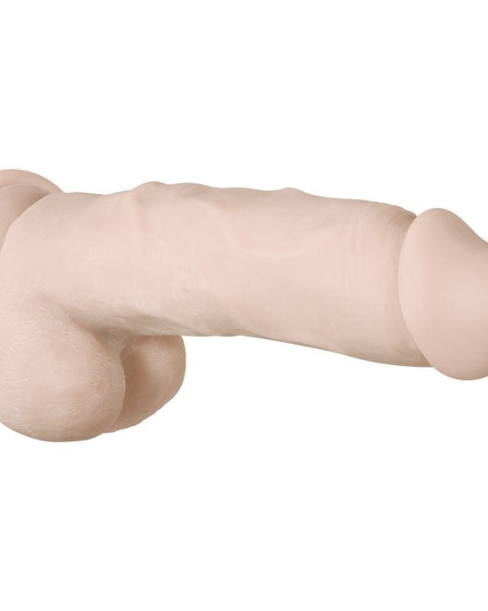 Evolved Real Supple Poseable Girthy 8.5 Inch Flesh Dong