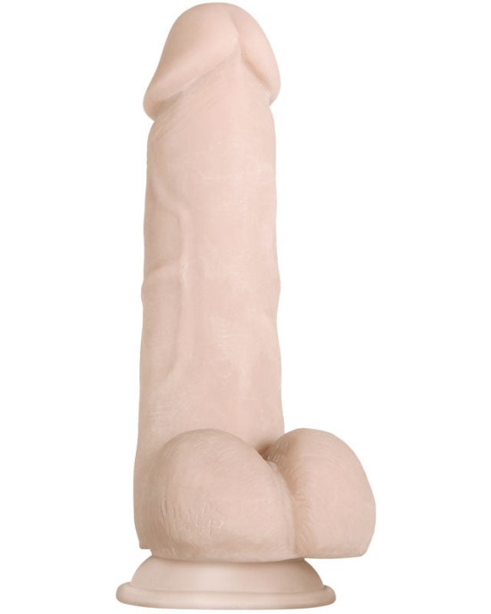 Evolved Real Supple Poseable Girthy 8.5 Inch Flesh Dong