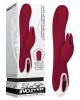 Evolved Inflatable Bunny Rabbit Vibrator - Burgundy