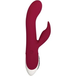 Evolved Inflatable Bunny Rabbit Vibrator - Burgundy