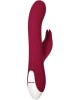 Evolved Inflatable Bunny Rabbit Vibrator - Burgundy