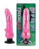 Watersoft Mounts - Ultra Stud - Pink 8 Inch Vibrator