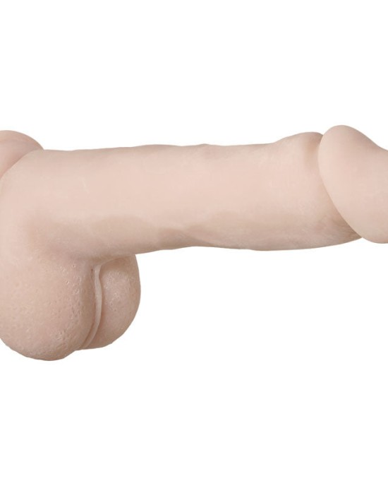 Evolved Real Supple Poseable 7.75 Inch Flesh Dong