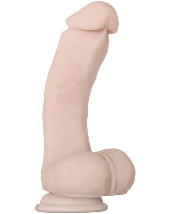 Evolved Real Supple Poseable 7.75 Inch Flesh Dong