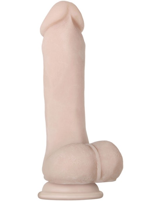 Evolved Real Supple Poseable 7.75 Inch Flesh Dong