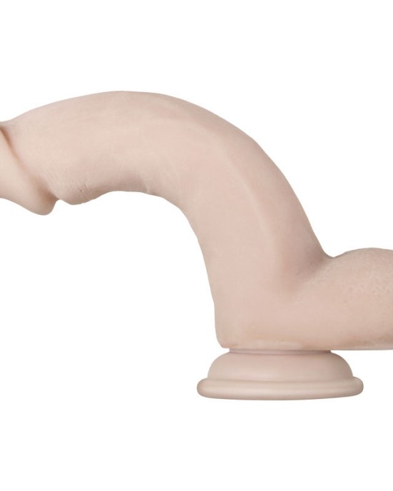 Evolved Real Supple Poseable 7.75 Inch Flesh Dong