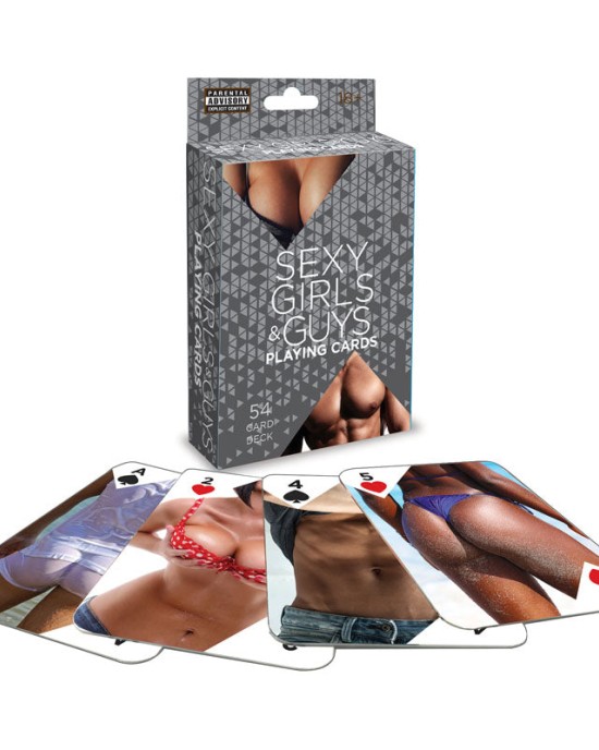 Sexy Girls & Guys Playing Cards