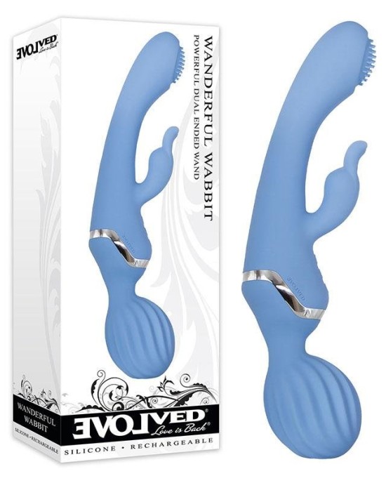 Evolved Wanderful Wabbit Vibrator Wand