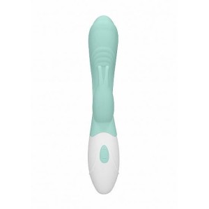 Loveline Juicy G-Spot Rabbit Vibrator - Green