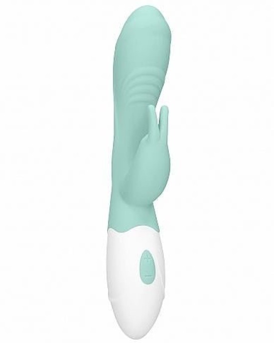 Loveline Juicy G-Spot Rabbit Vibrator - Green