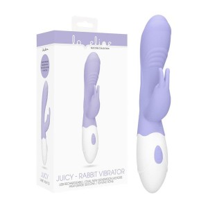 Loveline Juicy G-Spot Rabbit Vibrator - Purple