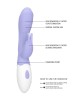 Loveline Juicy G-Spot Rabbit Vibrator - Purple