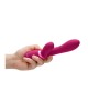 Vive Kyra Pulsating Tip Rabbit Vibrator - Pink