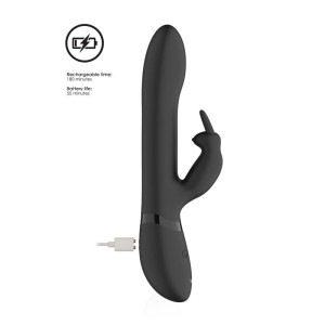 Vive Amoris Rabbit Vibrator - Black