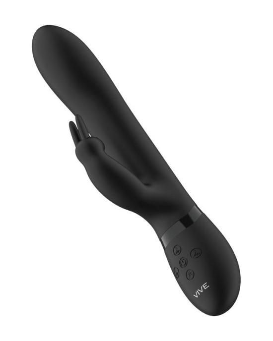 Vive Amoris Rabbit Vibrator - Black