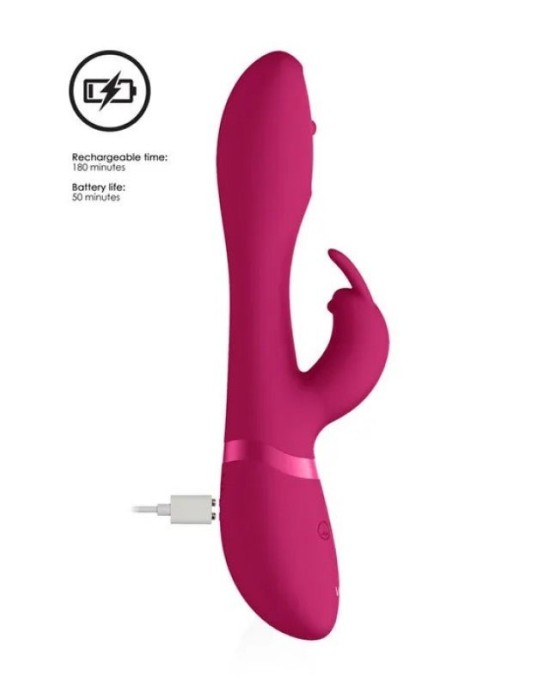 Vive Mira Spinning G-Spot Rabbit - Pink