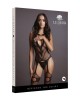 Le Desir Suspender Bodystocking - Black - OS