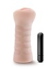 M for Men Ashley - Flesh Vibrating Vagina Stroker