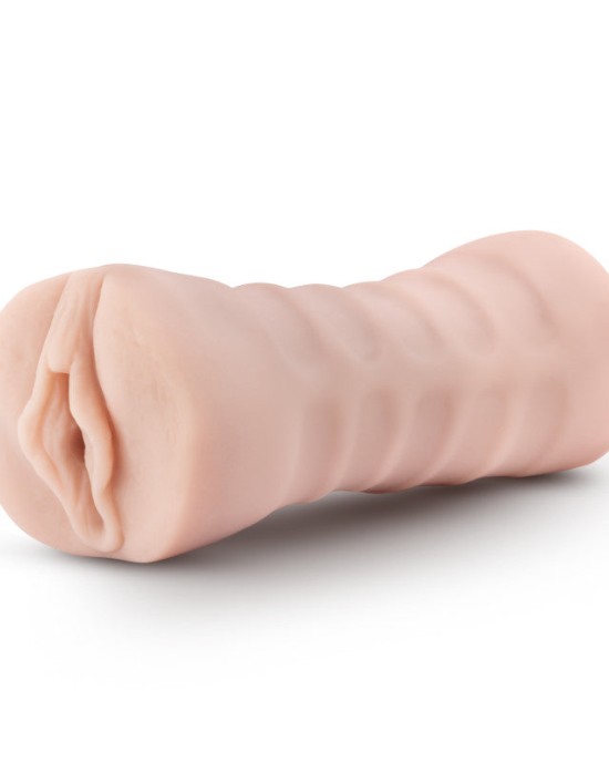 M for Men Ashley - Flesh Vibrating Vagina Stroker