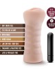 M for Men Ashley - Flesh Vibrating Vagina Stroker