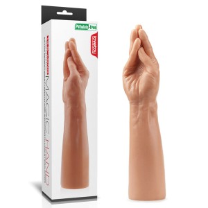 King 13.5 Inch Realistic Magic Hand - Flesh Dildo