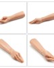 King 13.5 Inch Realistic Magic Hand - Flesh Dildo