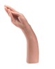 King 13.5 Inch Realistic Magic Hand - Flesh Dildo