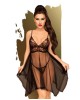 Penthouse NAUGHTY DOLL - Black Lace Babydoll - S/M