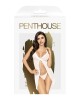 Penthouse AFTER SUNSET - White Ruffle Babydoll - S/M