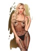 Penthouse FIRECRACKER - Black Crotchless Bodystocking  - S/L