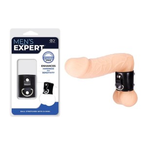 Mens Expert Ball Stretcher with D-Ring