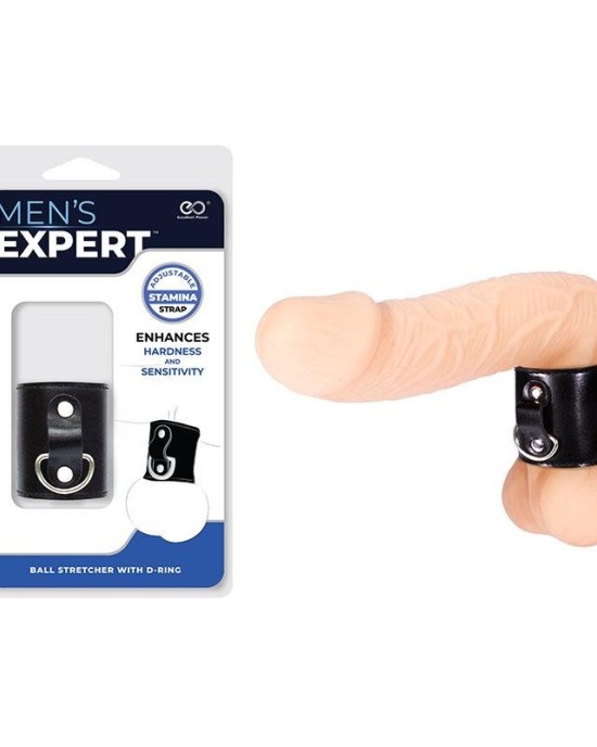 Mens Expert Ball Stretcher with D-Ring