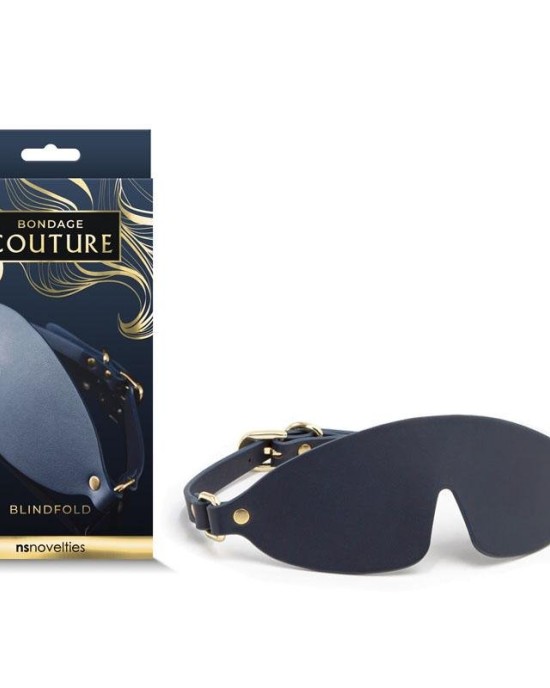 Bondage Couture Blindfold - Blue Eye Mask