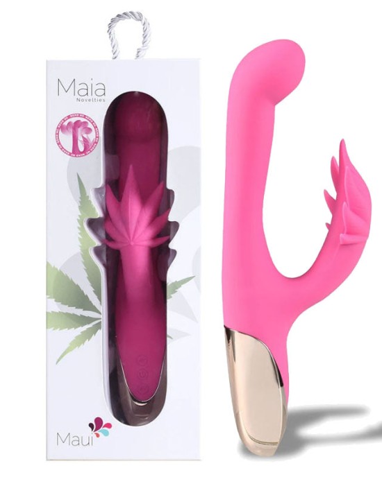 Maia Maui 420 Rechargeable Vibrator - Pink