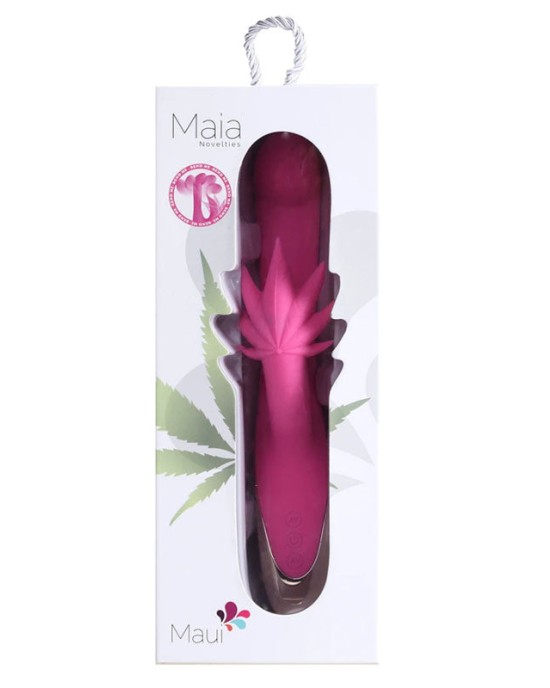 Maia Maui 420 Rechargeable Vibrator - Pink