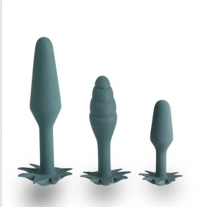 Maia Doobies - Hemp Green Butt Plugs - 3 Sizes