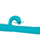 Evolved The Show Stopper Thrusting Rabbit Vibrator - Teal