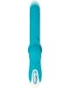 Evolved The Show Stopper Thrusting Rabbit Vibrator - Teal