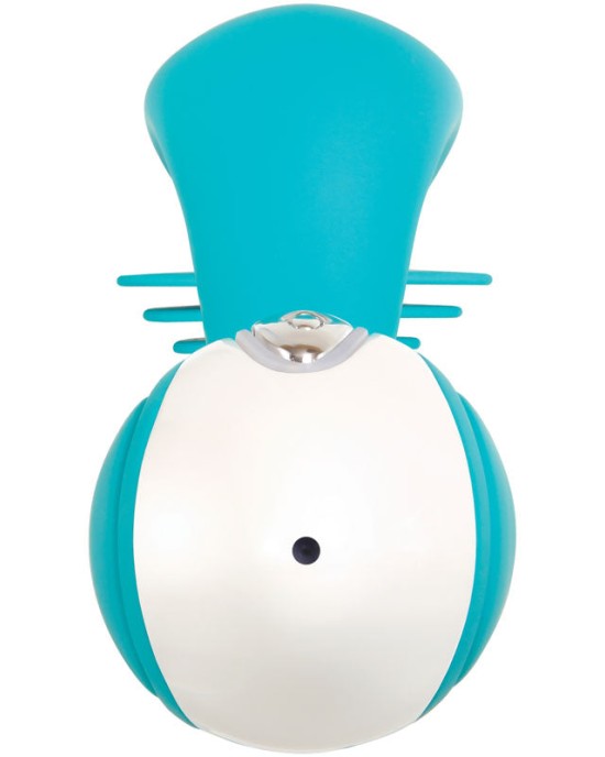 Evolved The Show Stopper Thrusting Rabbit Vibrator - Teal