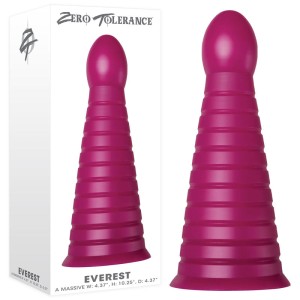 Zero Tolerance Everest - Burgundy Giant Butt Plug