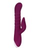 Evolved Lovely Lucy Rabbit Vibrator - Burgundy Red