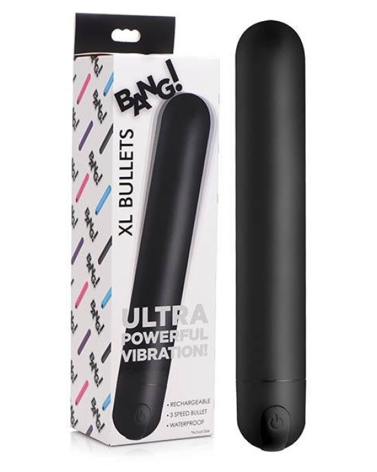 Bang! XL Black Rechargeable Bullet