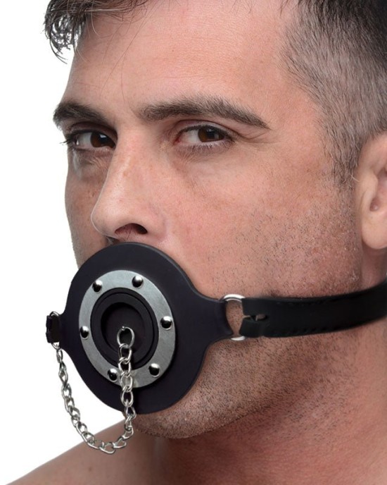 Master Series Pie Hole Silicone Feeding Gag