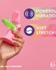 Play With Me Teaser Vibrating C-Ring - Green