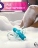 Play With Me Bull Vibrating C-Ring - Clear/Blue