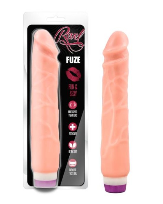 Revel - Fuze - Flesh 10 Inch Vibrator