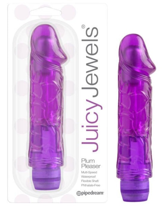 Juicy Jewels - Plum Pleaser Purple Vibrator