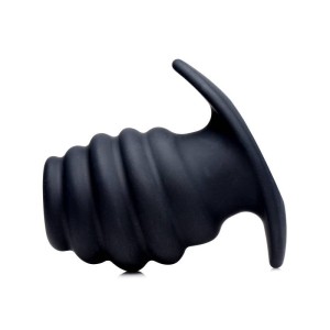 Master Series Hive Ass Tunnel - Black Medium Hollow Butt Plug