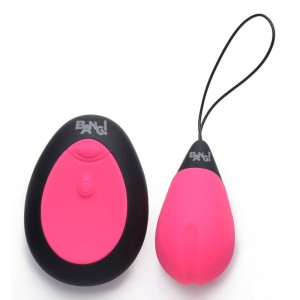 Bang! 10X Vibrating Egg with Wireless Remote - Pink